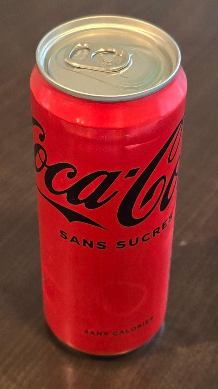 Coca Cola sans sucres 33 cl