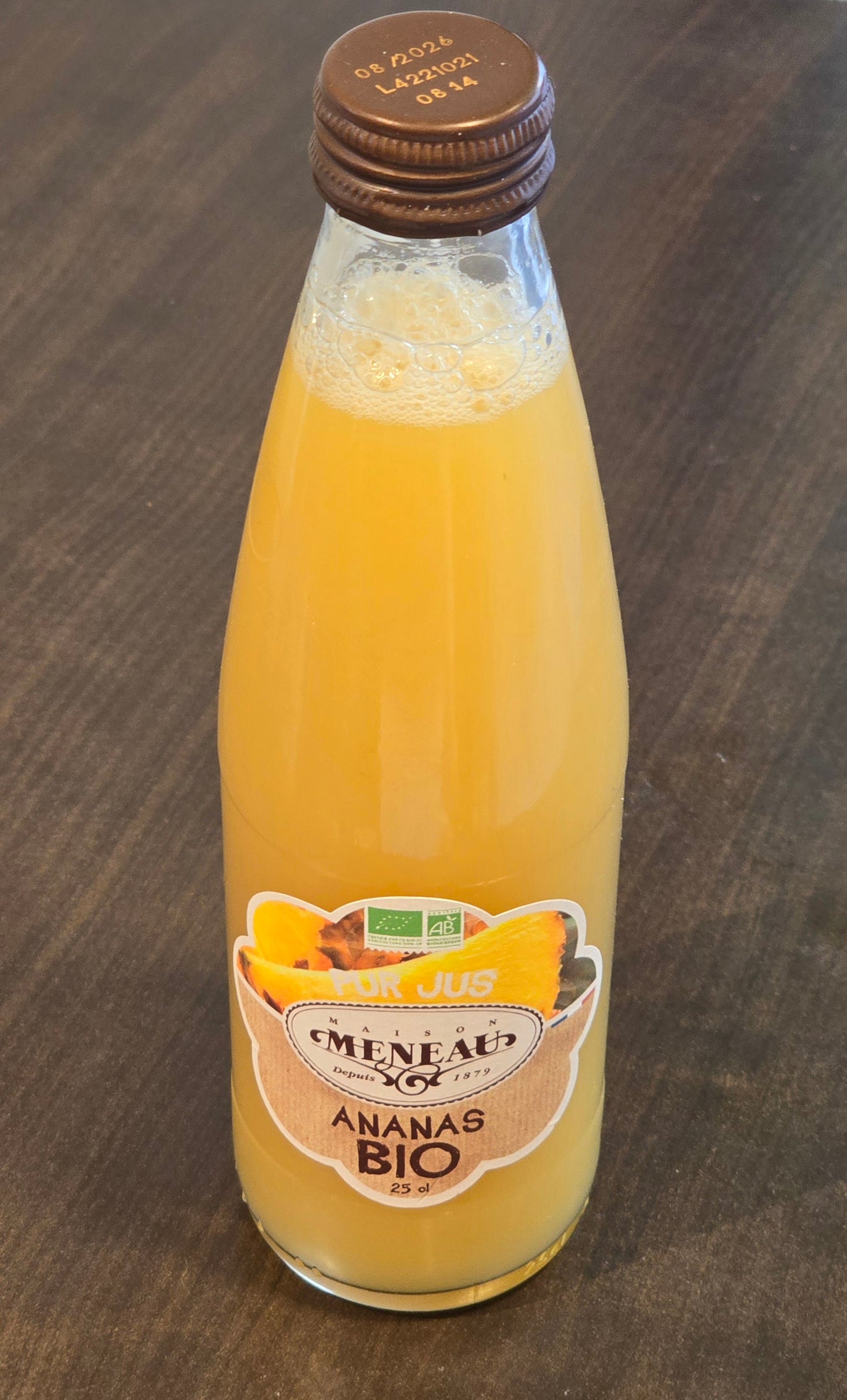 Pur jus d'Ananas Bio