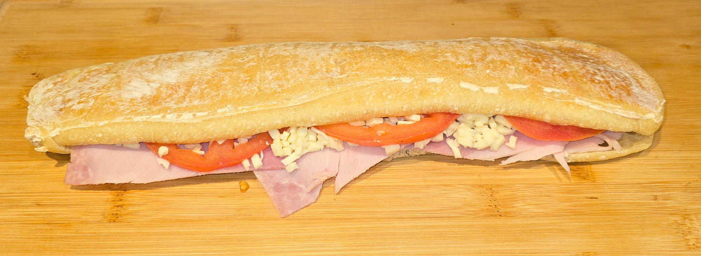 Panini au Jambon Blanc