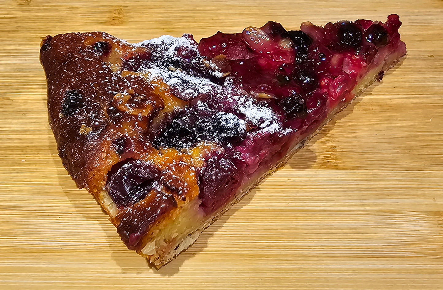 Tarte crème d'amande fruits