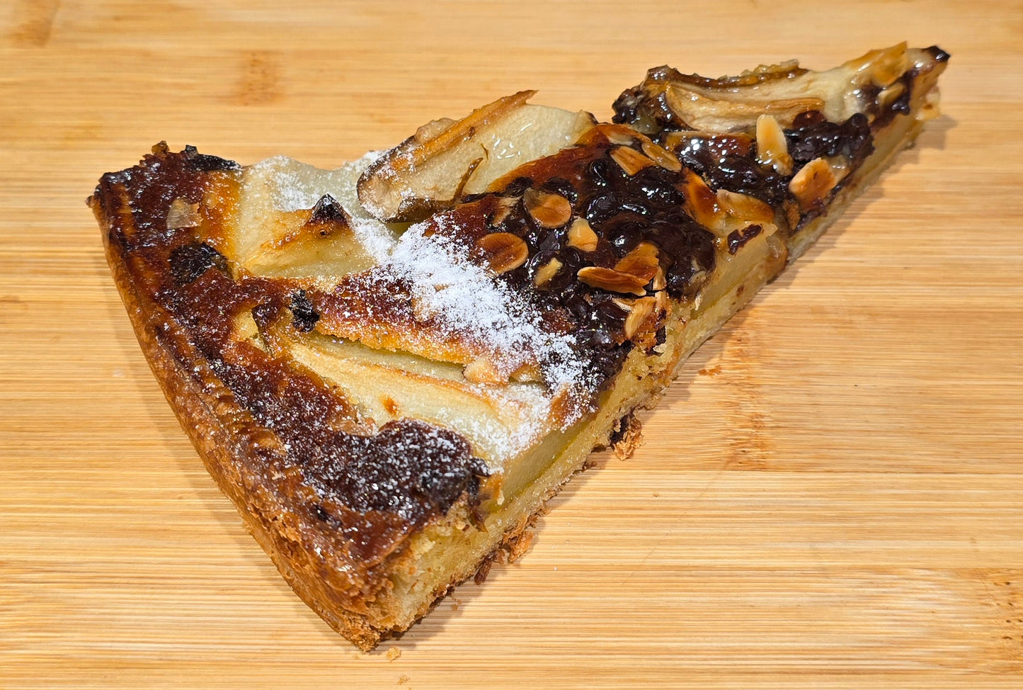 Tarte crème d'amande fruits
