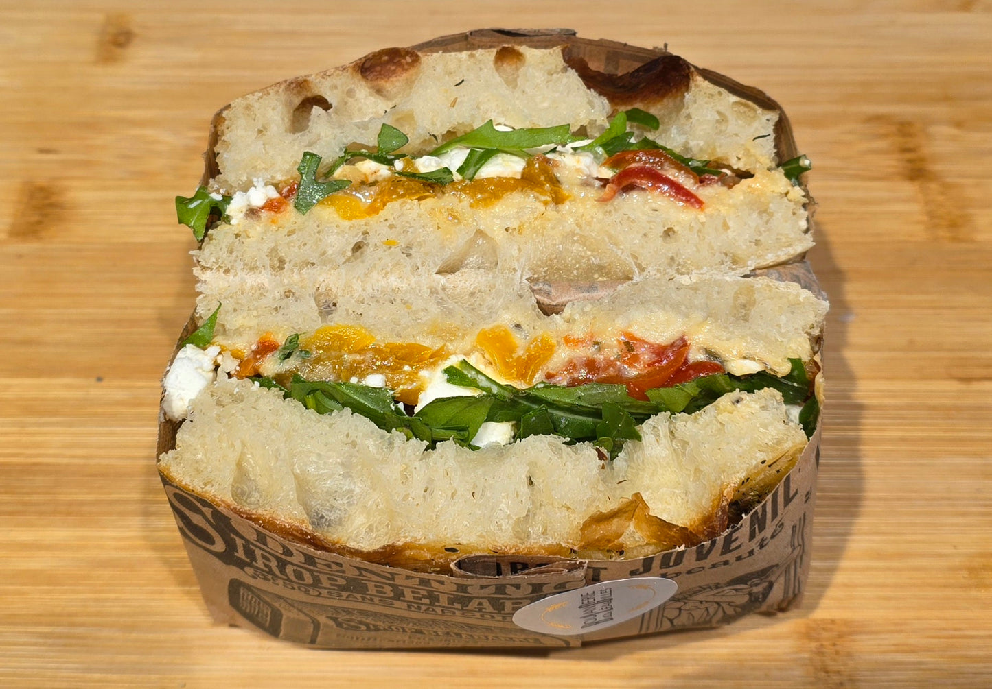 Sandwich Focaccia Légumes