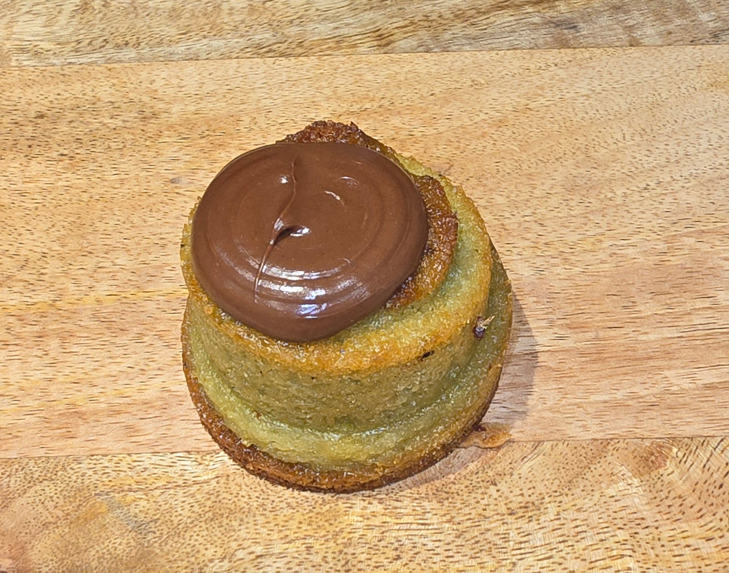 Financier Pistache Nutella