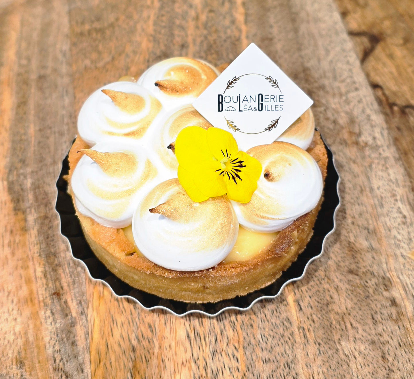 Tartelette au Citron & meringue à l'italienne