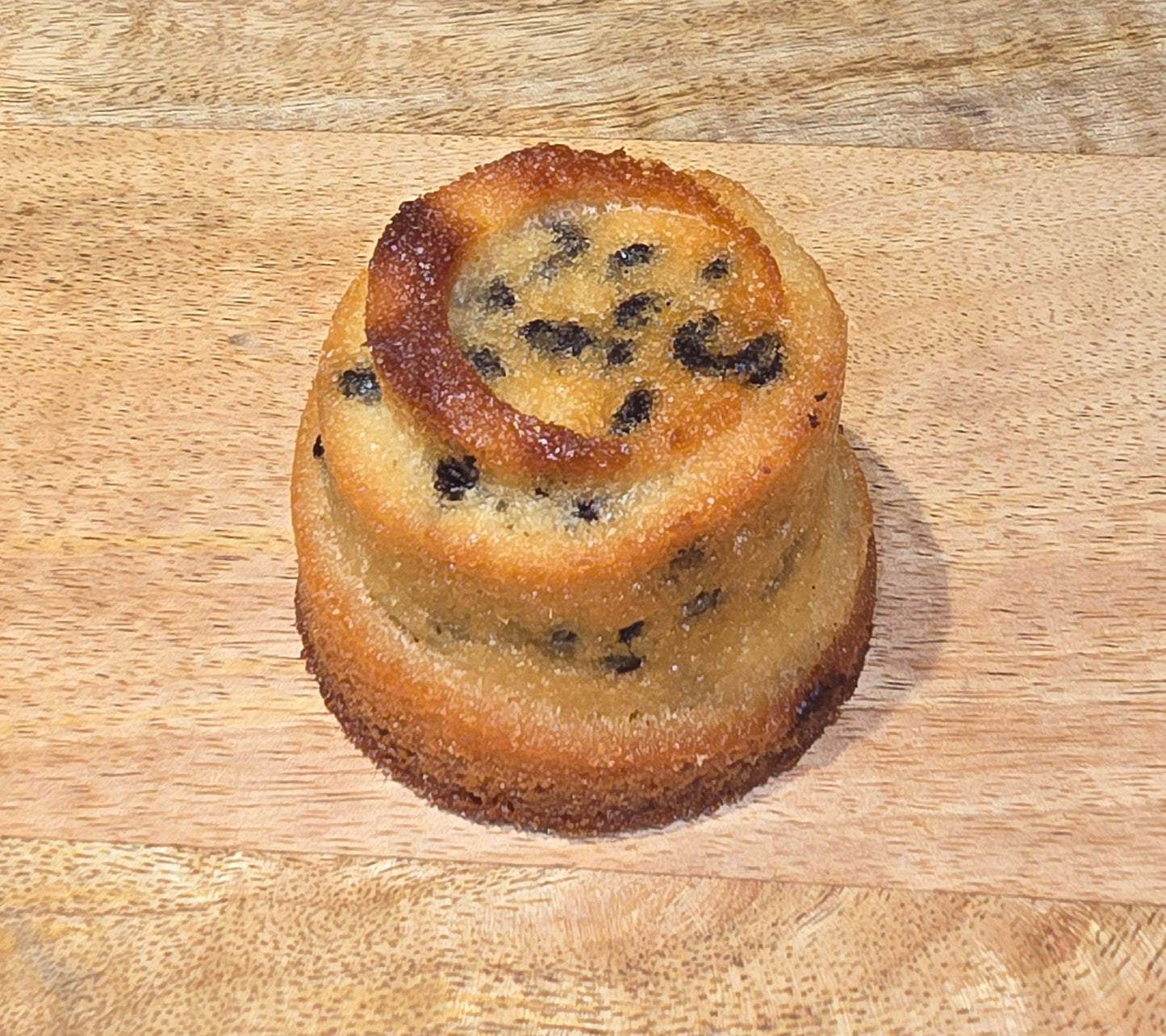 Financier aux pépites de chocolat