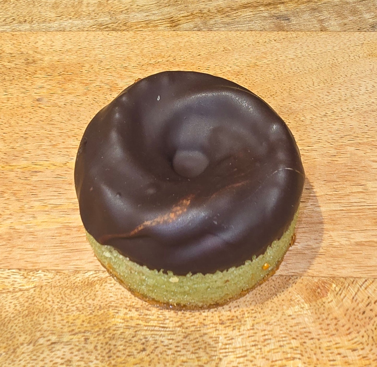 Financier Pistache Nappé au chocolat