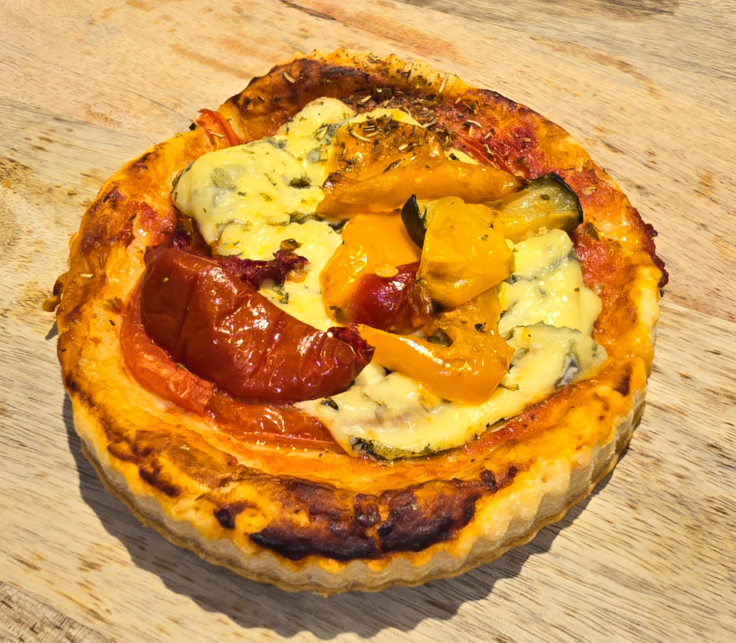 Tartelette salée - Bleu et Légumes