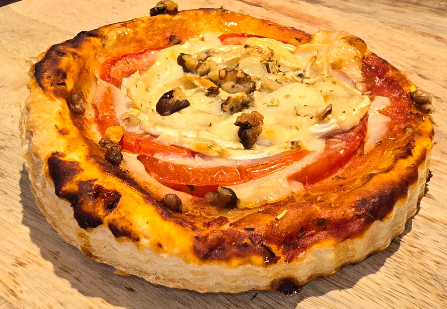 Tartelette salée - Chèvre, Miel et Noix