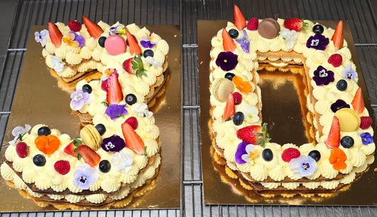 NUMBER CAKE (sur commande)