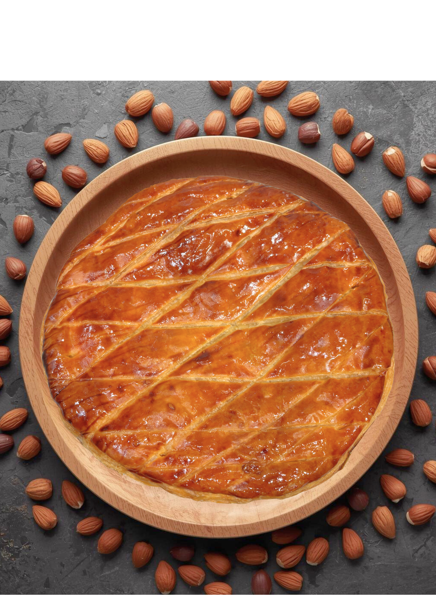 Galette des rois pralinée 4 personnes